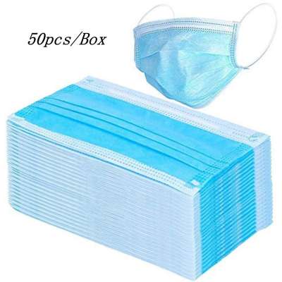 Stock Disposable Mouth Mask Non-woven Face Mask PM2.5 Respirator Safety nose cotton dust 3ply face Anti Dust Mouth Mask