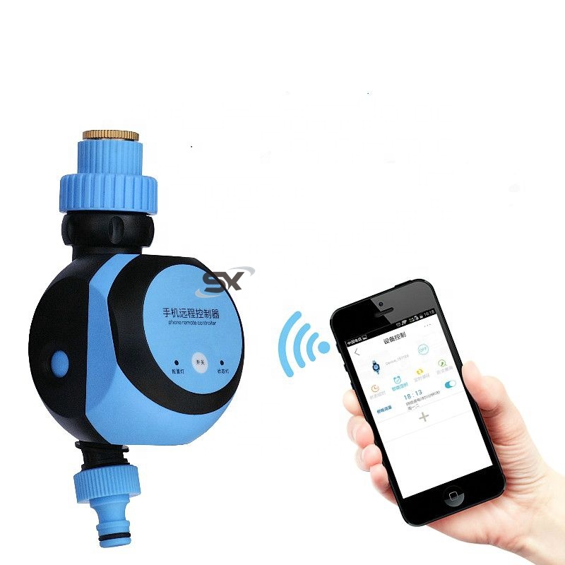 Intelligent drip irrigation work WIFI Smart watering valve  with  phone remote controller Diverse timing